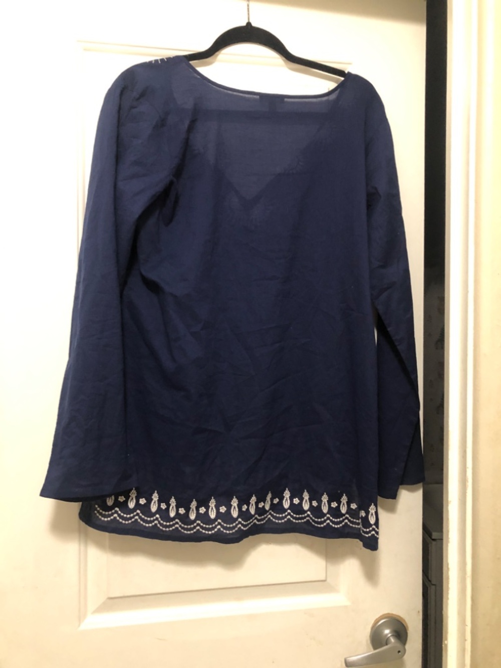 P.J Salvaje  Tunic In Navy. Size L - Picture 3 of 4